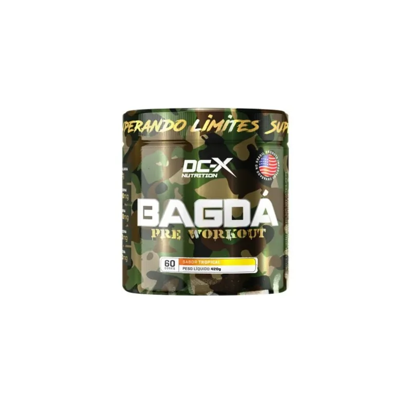 Pré Treino Bagdá 420g 60 Doses DCX Nutrition