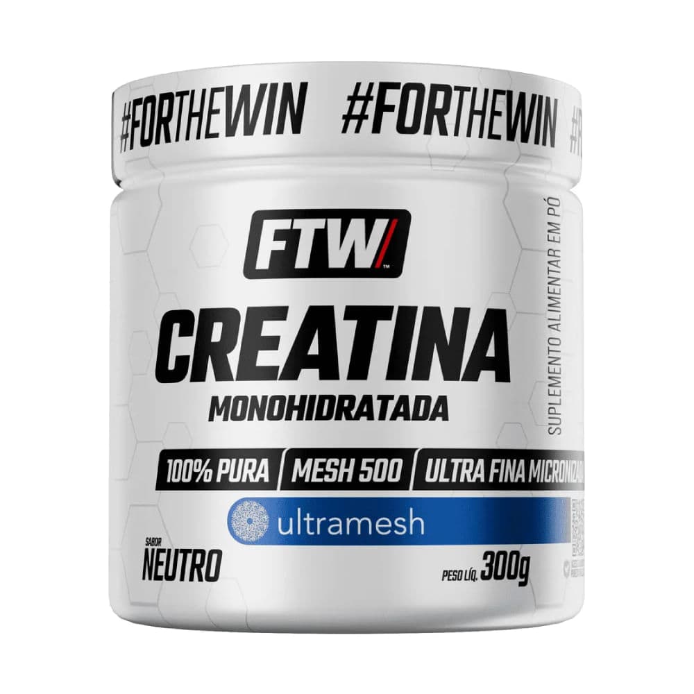 Creatina Monohidratada Ultramesh Neutro FTW 300g