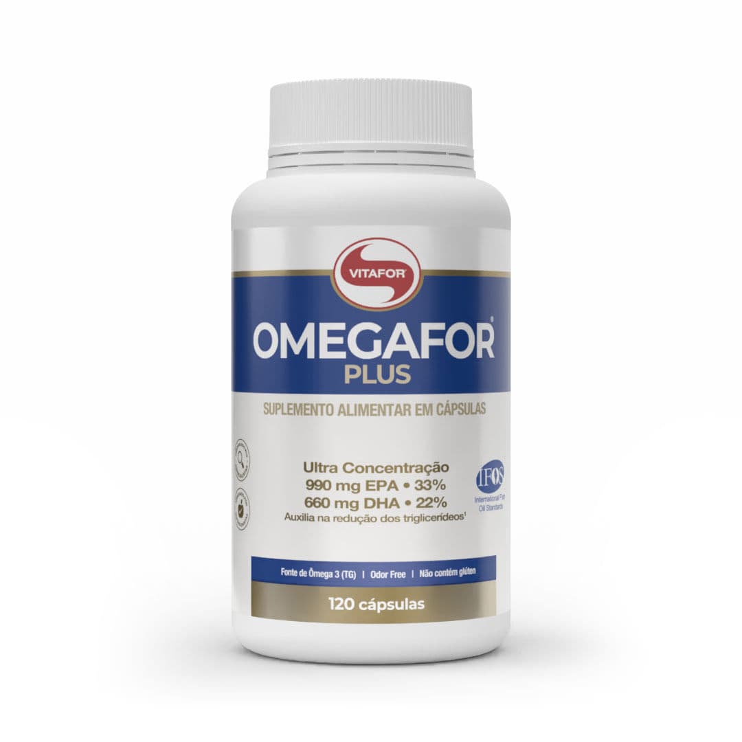 OMEGAFOR® PLUS: Ômega 3 120 Cápsulas