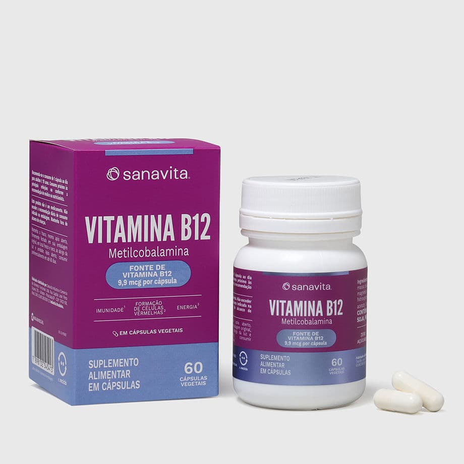Vitamina B12 em Cápsulas